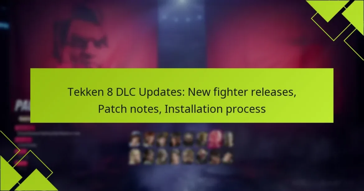 Tekken 8 DLC Updates: New fighter releases, Patch notes, Installation process