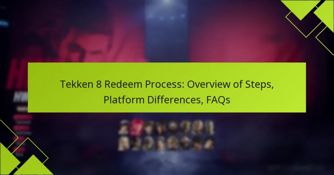 Tekken 8 Redeem Process: Overview of Steps, Platform Differences, FAQs
