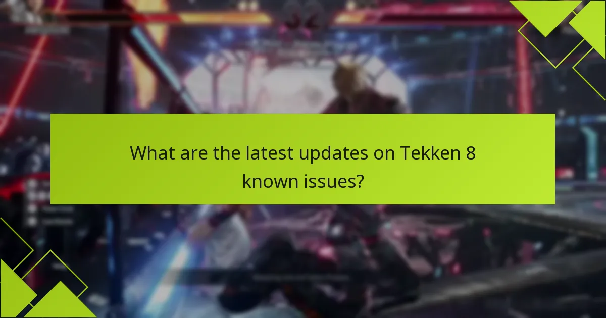 Which platforms have specific Tekken 8 code issues?